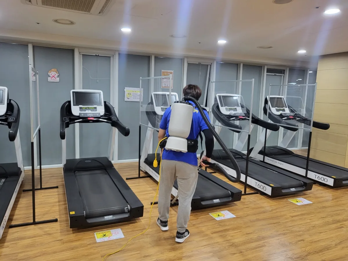 여주시 점봉동 헬스장 탕비실 직원 휴게공간 위생청소 사례 - 행진크린